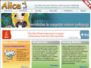 alice.org site screenshot
