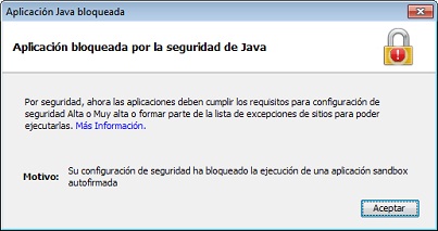 Applet autofirmado